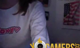Webcam girl fucked hard and cumsprayed