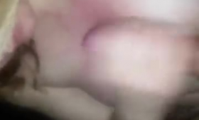 Slutty blonde with big boobs is getting a hard dick up her tight ass, until she cums.