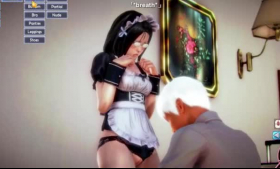 Stunning Hentai maid fucked and facialized