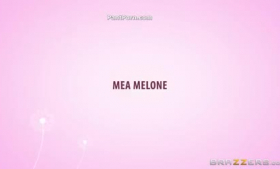 Mea Melone got a glass dildo up her tight ass hole, before she had sex