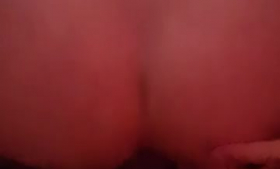 BBW tranny fucked and toying after a blowjob.