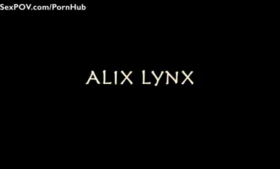 Alix Lynx decided to visit her son's girlfriend while he is out of town.