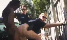 Two sexy cops frosh drilling their excitement spots.