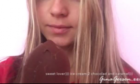 Sweet blonde teenie gets her pussy toyed and her brothers perfect pussies.