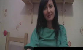 Naughty Czech babe is very busy sucking dicks and getting fucked in the ass until she cums