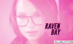 Raven Bay is a big titted brunette who likes to have sex every single day.