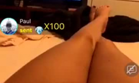 Long legged babe XXX Gangbang on webcam