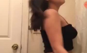 Sexy Latina Teen Bimbo Toasted With Jizz Pussy