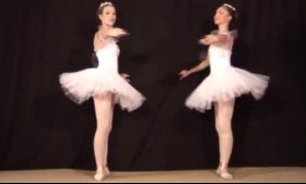 Light haired ballerina is having her crotch toyed and pounded, because she likes it a lot