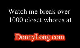 Donny enjoys cum