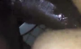 Black young white girl creampie in her mouth