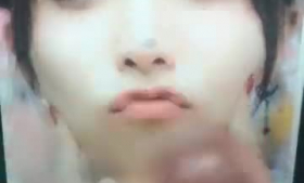 Sexy girl Lisa LPStudying her preght lips
