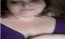 BBW Pornstar Playing Her Busty Pussy on Cam